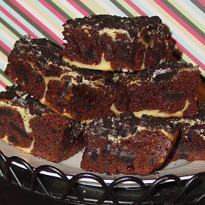 Рецепт торта Мраморный Брауни фото