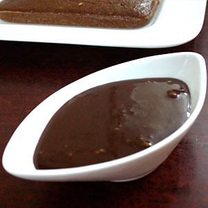 Глазурь из горького шоколада
