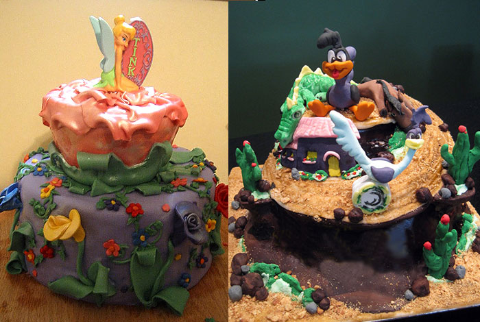Фото детского торта с мультяшными героями