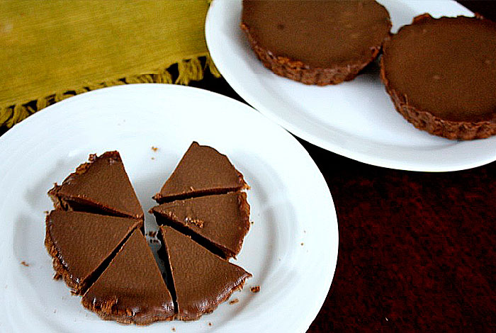 Готовый шоколадный торт - итоговое фото