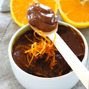 Шоколадно-апельсиновый крем для торта фото