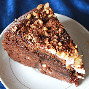 Мультиварный шоколадный торт