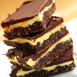 Трехслойный торт из шоколадного печенья без выпечки - фото