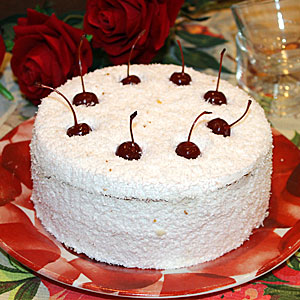 Вишневый торт Фантазия - фото