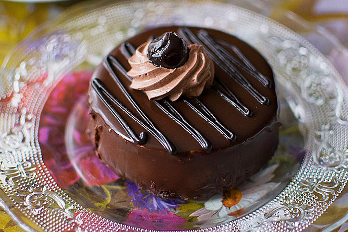 Шоколадная глазурь для торта из какао на сметане