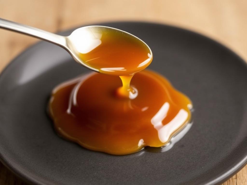 Соус для мяса - карамельный лук