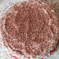Украшаем бедноеврейский торт шоколадом - фото