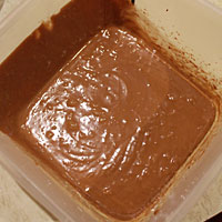Соединяем шоколад, желатин и заварной крем - фото