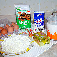 Ингредиенты для торта Сметанник - фото